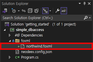 Add foxml file