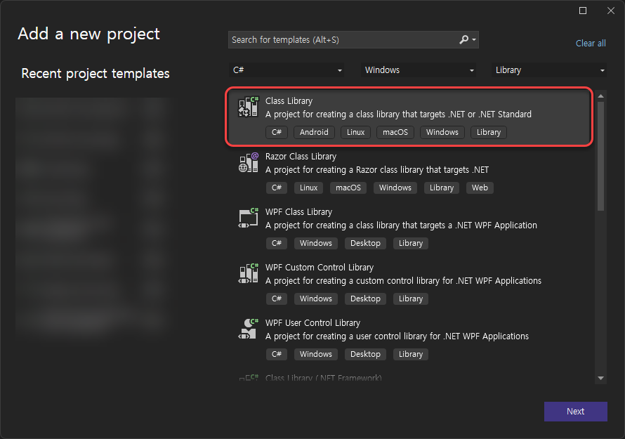 Add Library Project