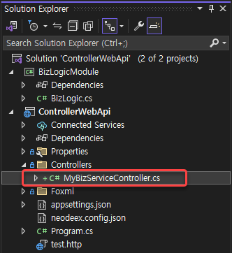 Add Web API Controller